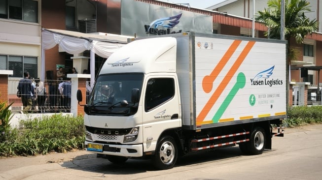 Mitsubishi Fuso Masih Pertimbangkan Rakit Truk Listrik eCanter di Indonesia