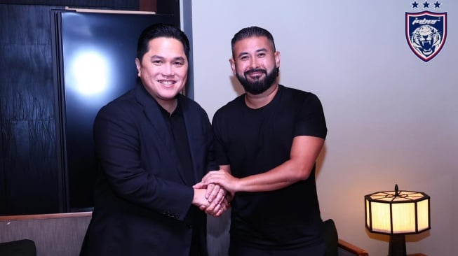 Bertemu Erick Thohir, Mungkinkah JDT Berkompetisi di BRI Liga 1 karena Bosan Juara?