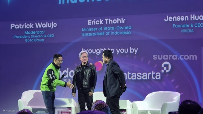 Bos Nvidia Jensen Huang Video Call-an Bareng Presiden Prabowo