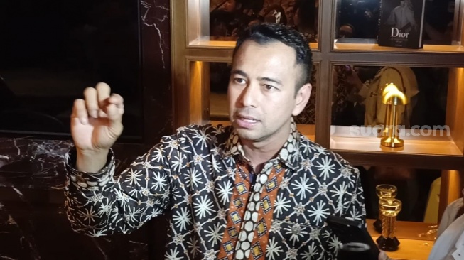 RaffI Ahmad ditemui di kawasan Kebayoran Baru, Jakarta Selatan, Kamis (14/11/2024). [Rena Pangesti/Suara.com]