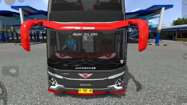 Mau Bus BUSSID Makin Keren? Coba Mod Mata Gerak Ini