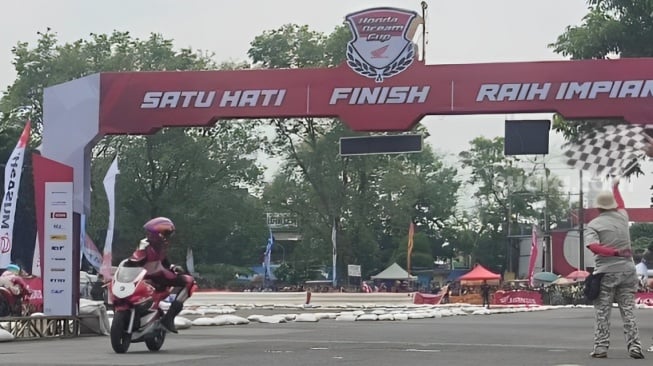 Wonderkid dari AHRS, Ziven Rozul sabet duo podium di HDC 2024 (Suara.com/Gagah Radhitya Widiaseno)