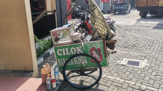 Penjual Cilok di Sleman Tertabrak Motor saat Dorong Gerobak, Begini Kronologinya