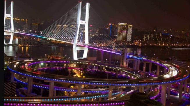 Nanpu Bridge (thebeautyoftransport)