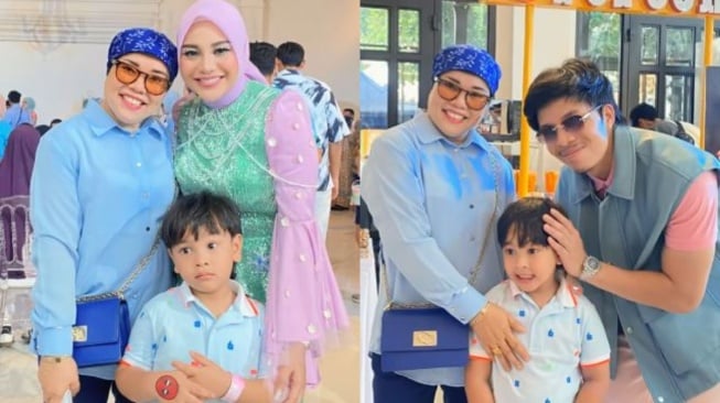 Datang ke Pesta Ultah Azura Bareng Gala Sky, Mama Fuji Tuai Pujian: Kuat Banget Hatinya