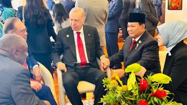 Momen Akrab Presiden RI Duduk Bareng Pemimpin Negara di KTT G20, Erdogan Sampai Genggam Tangan Kanan Prabowo