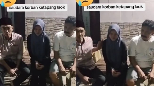 Diduga adik korban carok Sampang yang difabel. (X/@Lone_Lynx__)