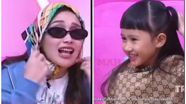 Ayu Ting Ting kena tegur anak Kartika Putri, Khalisa Aghnia Bahira (YouTube/TRANS TV Official)