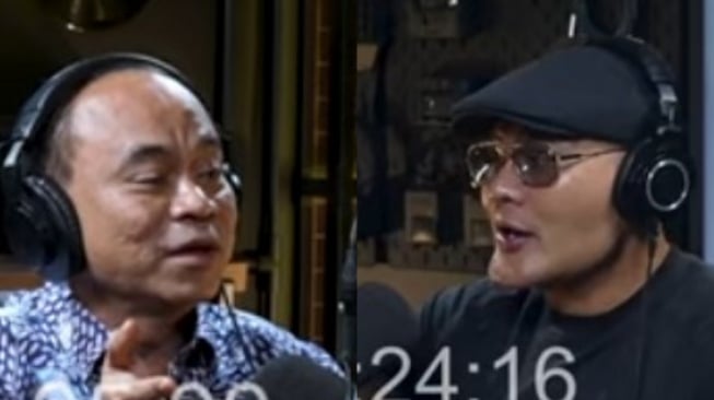 Momen Deddy Corbuzier Cecar Budi Arie Soal Fufufafa: Yang Jelas Bukan Gibran!