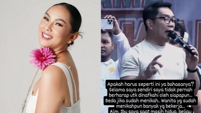 Ridwan Kamil Janji Santuni Janda-Janda, Kalina Oktarani Tersinggung?