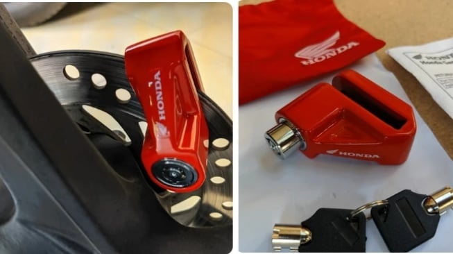 Honda Disc Lock (Tokopedia)