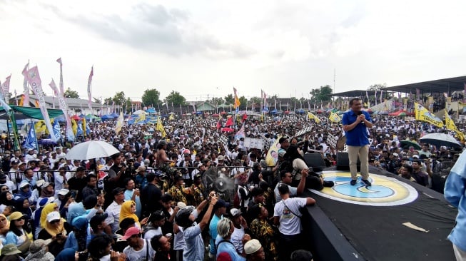 Kampanye di Sragen, Bahlil Lahadalia Sebut Ahmad Luthfi Punya Jaringan Pusat