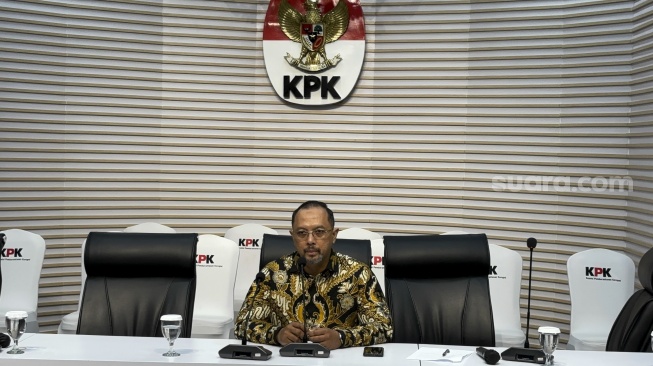 Juru Bicara KPK Tessa Mahardhika. (Suara.com/Dea)