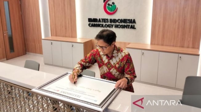 Menkes Lengkapi Dokter Ahli Emirates Indonesia Cardiology Hospital di Solo