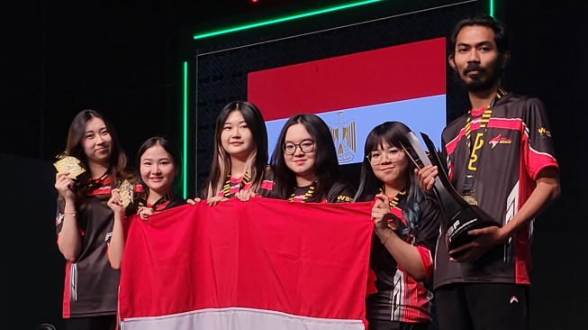 Timnas Indonesia raih juara umum di turnamen esports internasional IESF WEC 2024. [PBESI]