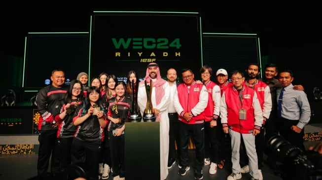 Bangga! Timnas Indonesia Raih Juara Dunia di IESF World Esports Championship 2024