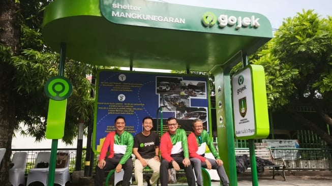 Gojek Permudah Mobilitas Warga Solo dengan Shelter Mangkunegaran