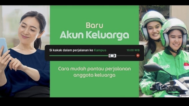 Cara Gunakan Fitur Akun Keluarga di Grab, Pantau Perjalanan Lebih Aman