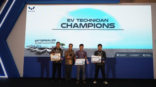 Wuling Gelar Aftersales Skill Contest 2024 Tingkat Nasional. (Foto: Wuling)