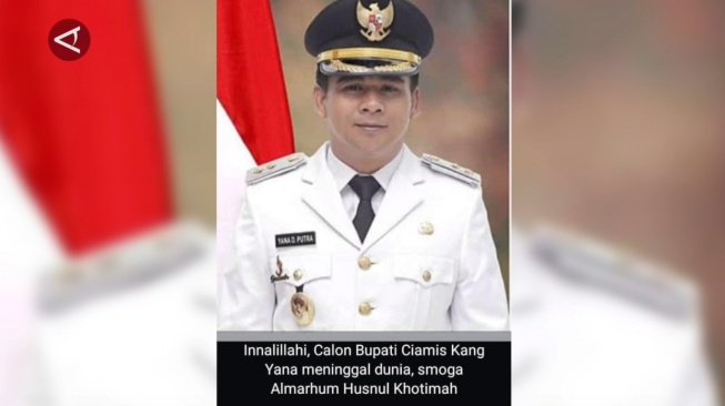 Pilkada Ciamis Berduka, Calon Wabup Yana D Putra Tutup Usia