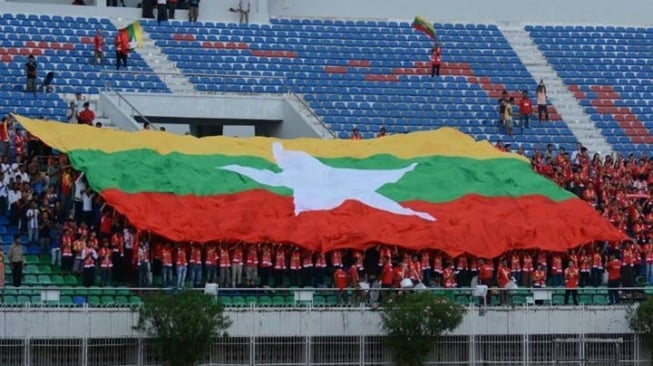 Stadion Thuwunna, salah satu venue di Piala AFF 2024. Stadion ini akan menjadi tempat pertandingan Timnas Indonesia melawan Myanmar di babak fase grup B Piala AFF 2024  [Facebook Yangon United Football Club]