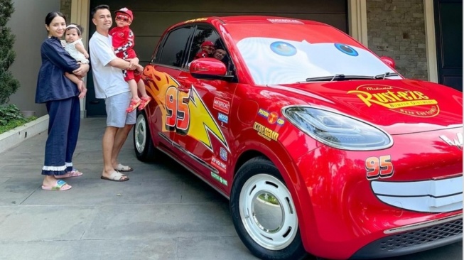 Kejutan Manis Ulang Tahun Rayyanza: Dari Kado Rafathar hingga Mobil Lighting McQueen (Instagram)