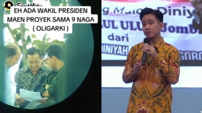 Video Gibran Bareng 9 Naga Jadi Nyinyiran Emak-emak, Proyek Titipan Disinggung: Nah Ketahuan Kan..