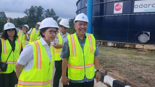 IIF dan ADB Tinjau Langsung Pembangunan Infrastruktur Air Bersih di Dumai