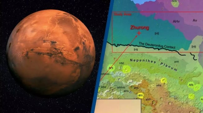 Ilmuwan Temukan Bukti 'Garis Pantai Samudra' di Mars, Indikasi Kehidupan di Planet Merah