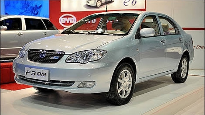 BYD F3DM Jadi Model-Model Awal BYD Sebelum Terjun Ke Mobil Listrik Murni. (Foto: Istimewa)