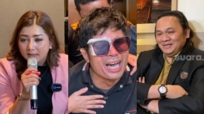 Pratiwi Noviyanthi, Agus Salim, Farhat Abbas (Suara.com/Adiyoga Priyambodo)