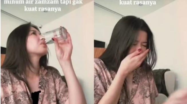 Seperti Apa Rasa Air Zamzam? Iris Wullur Tuai Kontroversi gegara Ngaku Gak Kuat dengan Rasanya