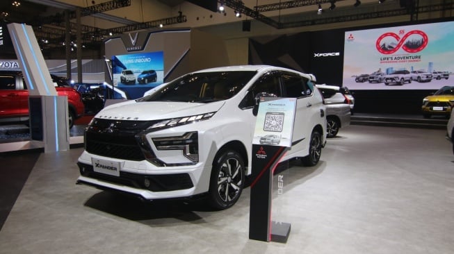 Mitsubishi Xpander yang Ditampilkan di GJAW 2024. (Foto: Mitsubishi)