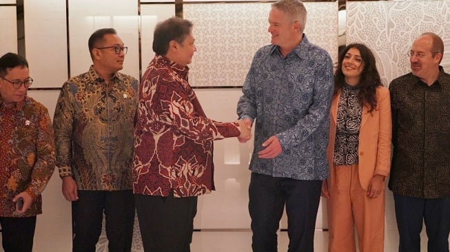 Pertemuan Bersama Menko Airlangga, Sekjen OECD Percaya Keanggotaan Indonesia Mampu Dukung Visi Indonesia Emas 2045