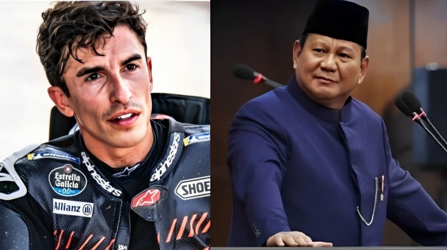 Saat Kecepatan Marc Marquez Tak Mampu Membuatnya Setajir Presiden Prabowo, Nilai Aset Cuma Segini