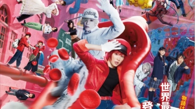 Sinopsis Cells at Work, Film Jepang Dibintangi Mei Nagano dan Takero Satoh