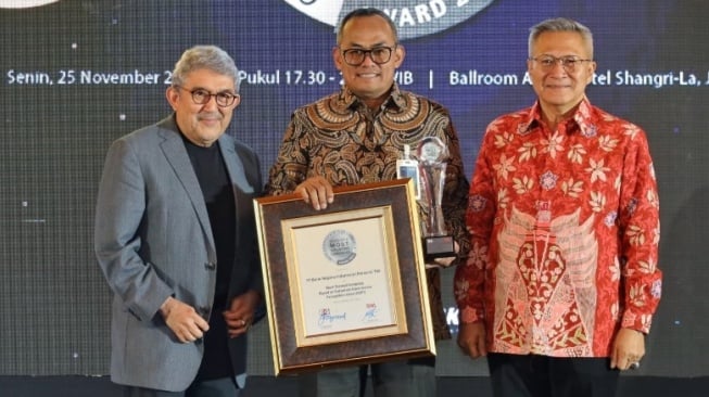 BNI Raih Predikat "The Most Trusted Companies" di Ajang Corporate Governance Perception Index Award 2024