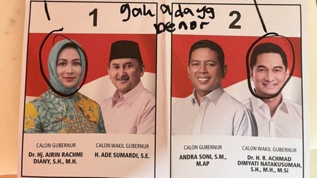 Kontroversi Dua Cagub dan Cawagub Banten yang Viral, Ini Profilnya