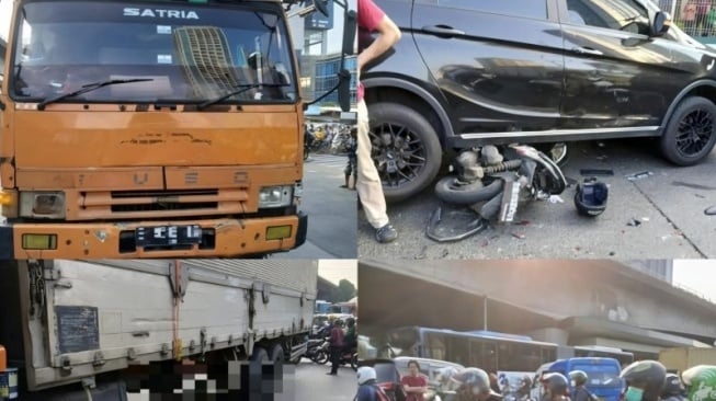 Sopir Truk Penyebab Kecelakaan Beruntun di Slipi Ditetapkan Jadi Tersangka