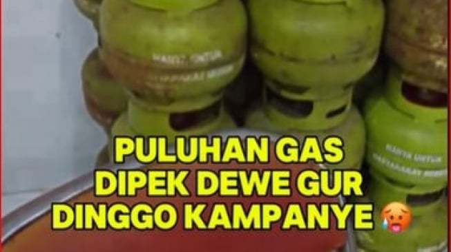 Viral Warga Ngaku Dapat Hadiah Gas Melon dari PDIP, Admin Gerindra: Enaknya Diapain Ini?