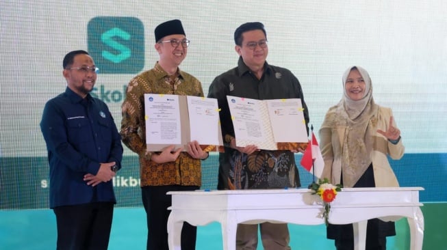 Kemendikdasmen gandeng Skolla hadirkan pengalaman belajar online AI Metaverse. [Skolla]