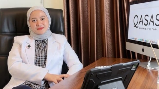 dr Zahra, CEO QASAS Skincare. (Dok. QASAS)