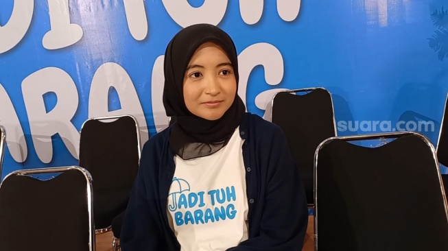 Arafah Rianti ditemui di Cipinang, Jakarta Timur pada Sabtu (30/11/2024). [Rena Pangesti/Suara.com]