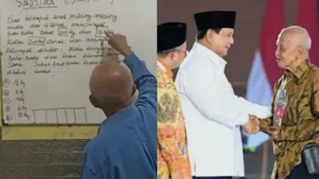 Sosok Mbah Guru Matematika yang Dapat Hadiah Uang Rp100 Juta dari Presiden Prabowo