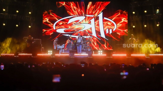 14 Tahun Dinanti! 311 Obati Kerinduan Fans di Everblast Festival 2024