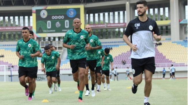 Hadapi Juara Liga 1 Musim Lalu, Mazola: Persib Tangguh, Tapi PSS Sleman Siap Beri Kejutan