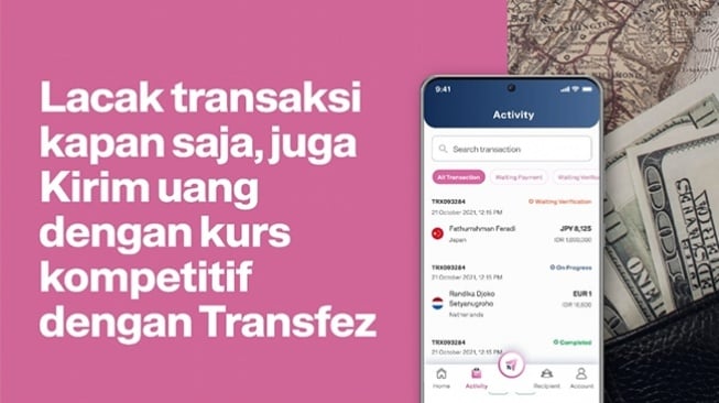 Transfez, Aplikasi Transfer Uang Lintas Negara yang Aman dan Cepat