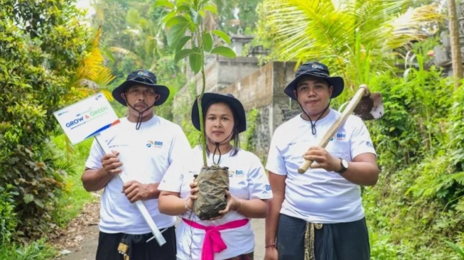 BRI Peduli Komitmen Hijaukan Indonesia, Target Serap 17,96 Ribu Ton CO2e Per Tahun