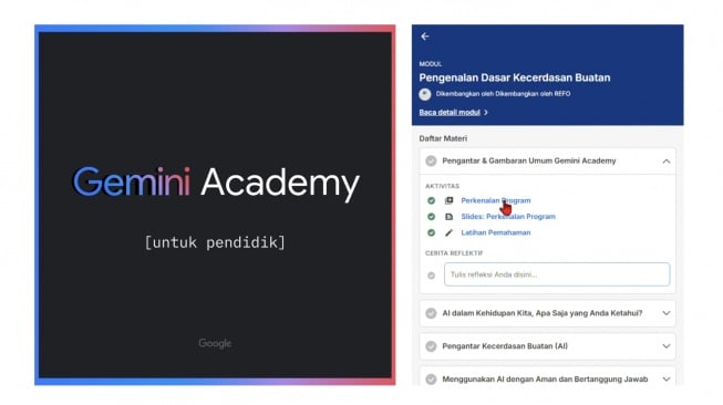 Gemini Academy. [Google]