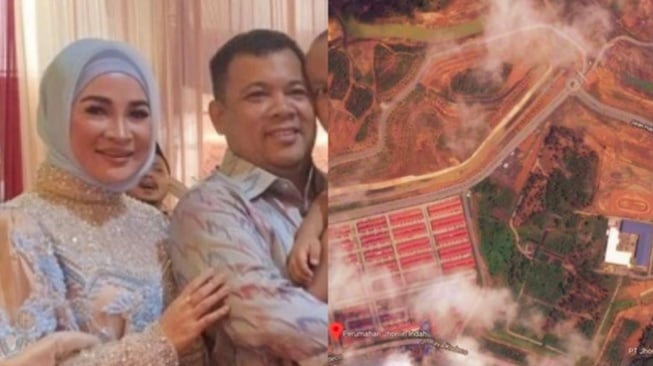 Auto Nyasar, Penampakan Google Earth Rumah Crazy Rich Haji Isam di Kalimantan Bikin Melongo: Disneyland Minder!